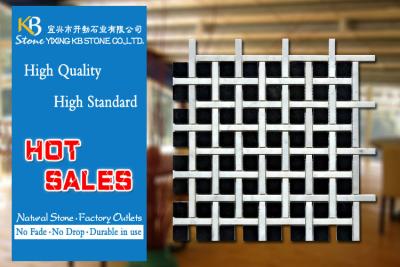 China Black Square Basketweave Marble Mosaic Tile Polished 12 X 12 Flooring for sale