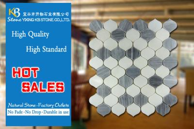 China Irregular Italy Grey Marble Bathroom Tiles For Home for sale