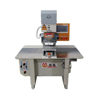 China Logo Factory Machine Hot Stamping Press Trademark Shoe Automatic Single Station Automatic Label Machines For Insole Tongue Making for sale