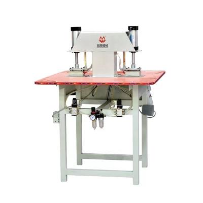 China Logo Factory Machine Hot Stamping Press Trademark Shoe Double Station Automatic Automatic Label Machines For Insole Tongue Making for sale