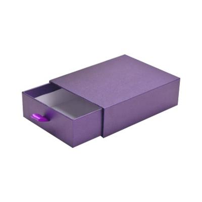 China Recyclable Wholesale Custom Art Paper CMYK Printed Logo Cheap Empty Cardboard Drawer Gift Box for sale