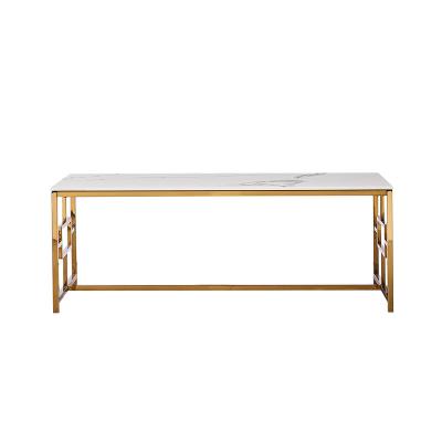 China SUPERIOR STAINLESS STEEL factory sale CERAMIC low profile wholesale price hot fast shipping and introverted coffee table for sale