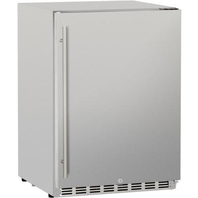 China Portable Outdoor Single-temperature Vacation Stainless Steel Refrigerator for sale