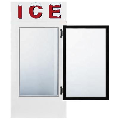 China Single-Temperature Cold Wall Outdoor Small Ice Bag Storage Freezer for sale