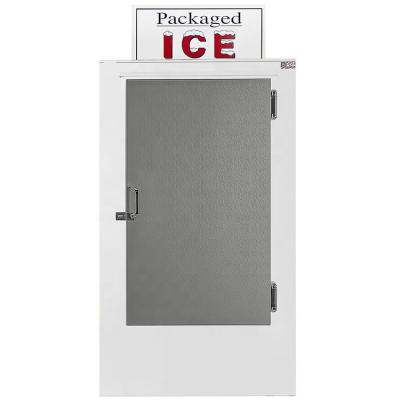 China New Single-Temperature Steel Door Static Cooling Ice Storage Bin Commercial for sale