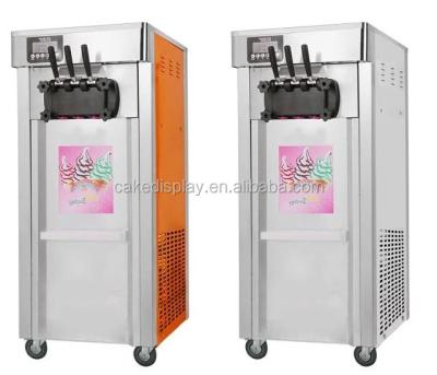 China Factory Sale Hot Snacks Service Soft Serve Ice Cream Machine Commercial Soft Ice Cream Machine for sale