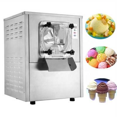 China Italian Hard Snack Factory Counter Top Ice Cream Batch Freezer Commercial for sale