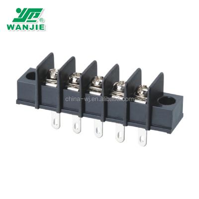 China PA66 Popular Plastic Barrier Terminal Blocks For Audio Power Amplifier for sale