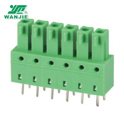 China Wanjie Terminal Block / PCB / Pluggable Terminal Block 11 - A.W.G. 20 for sale