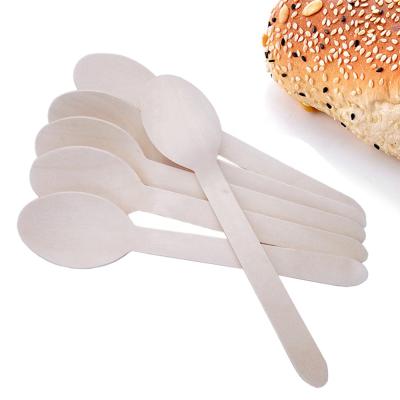 China Airline Knife / Cutlery / Disposable Wooden Barbecue Cutlery 165mm for sale