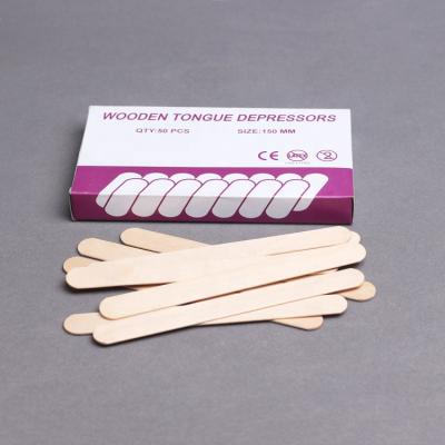 China Birch Wood Spatula Disposable Wooden Spatula for sale