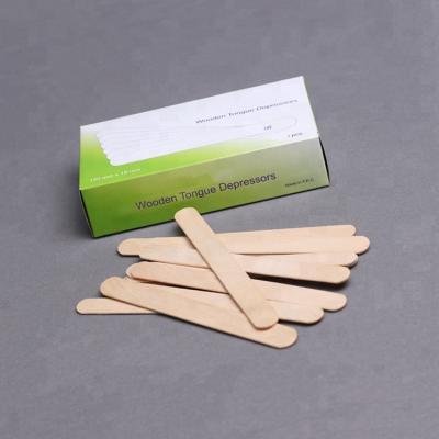 China 150*18*1.6mm wooden wooden spatulas for sale