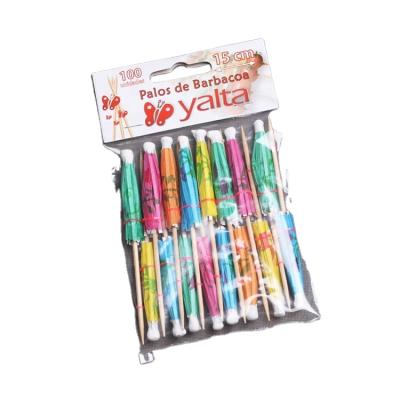 China Disposable Umbrella Toothpicks With Cocktail Bar/Stick/Fruit Toothpicks for sale