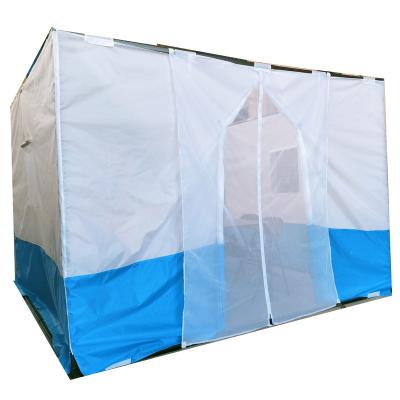 Chine high quality Wholesale outdoor Gazebo military canvas tents sukkah frame fabric à vendre