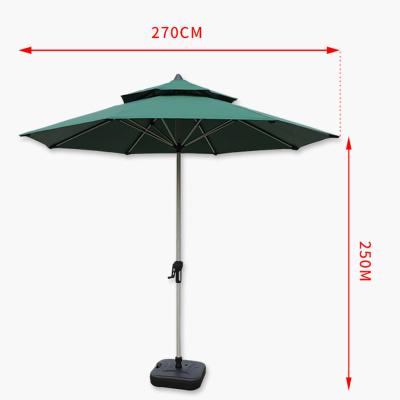 China sun shelter swimmng pool side umbrella garden umbrella waterproof outdoor canvas for sale