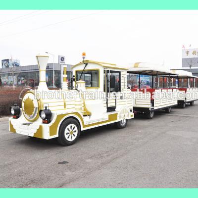 China Imitation of antique amusement electric trackless train for sale