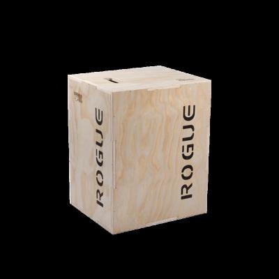 China High quality durable natural wood color plywood jumping wooden box for sale