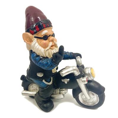 China China Resin Crafts Cartoon Statue White Beard Dwarf Old Man Christmas Gift Garden Ornaments Shrink Can Give Gifts Wholesale for sale