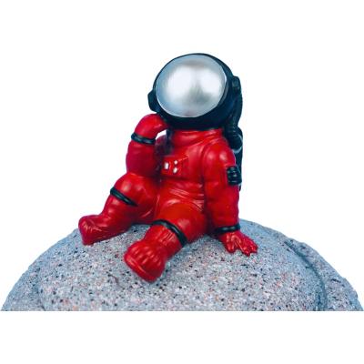 China Space Arts and Crafts NASA Lunar Mission X Elon Musk Resin Expo Ashtray REEFONE ART Astronaut America Mars for sale