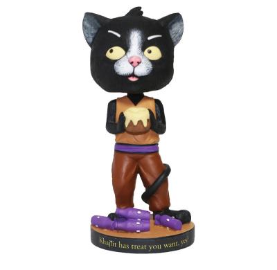 China Wholesale America Gift Figurine Doll Craft Shake Head Animal I AM NOT A CAT for sale