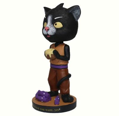 China America Resin Resprin Bobblehead I AM NOT A CAT Judge Animal Figure for Kids for sale