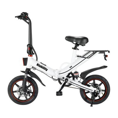 China Aluminum Alloy 14 Inch Crowd White Folding Outdoor Sporting Goods Fitness Bicycle Moped Color for sale