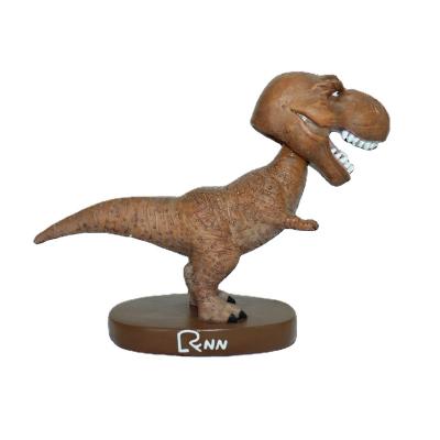 China America 2020 Tyrannosaurus Rex Bobblehead Dolls Gift Resin Craft Home Grading Decorations for sale