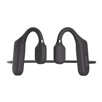 China Black Blue Wireless Sports Bone Conduction Headphones Ear Tooth Osteoconductive Bone Conduction Earphone Earphone Open Hook Earbuds for sale