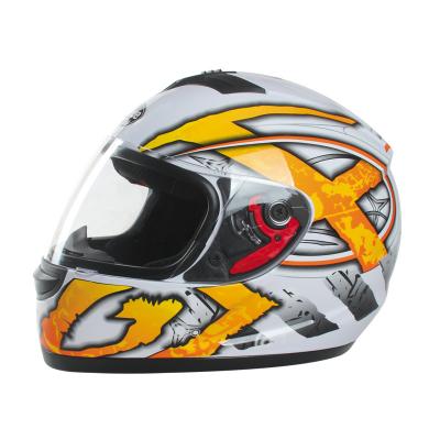 China ABS material and CE certification colorful full face helmet for sale