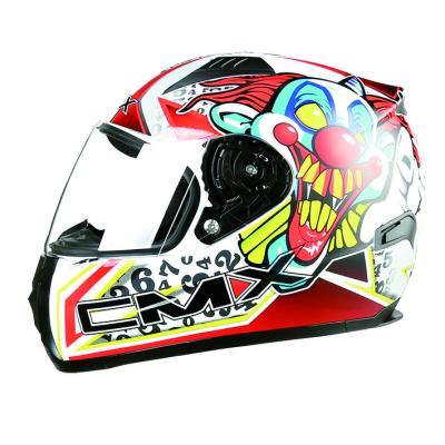 China Newest Motorcycle Helmet of ABS EEC and Flip The DOT Double Adjustable Visor for sale