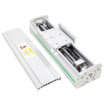 China 2000mm Efficient Route Guide Rail CNC High Precision Enclosed Linear Slide Table Heavy Duty Linear Module 2000mm for sale