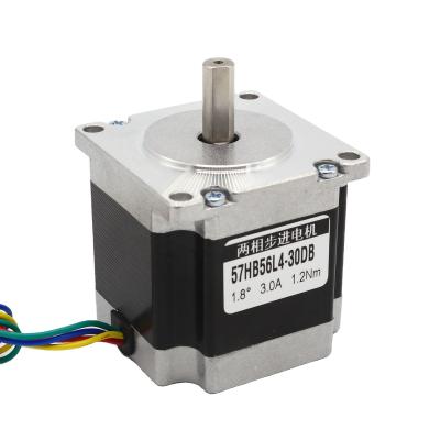 China two-phase step motor 57byg 1.2Nm hybrid for CNC Nema23 stepper motor 57HB56L4-30DB for sale