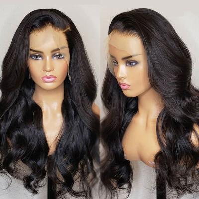 China Body Wave Full Cuticle Aligned Unprocessed Wholesale Body Wave Wig 13x4 Lace Front Wig Human Hair Wigs for sale