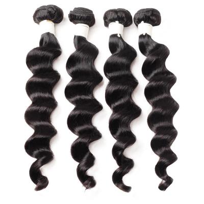 China Loose Wave Virgin Hair Extension Loose Deep Cambodian Hair Cheap Brazilian Hair Bundles for sale