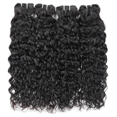 China Cheap Brazilian Water Wave Virgin Cambodian Hair Weave Hair Extension Bundle for sale