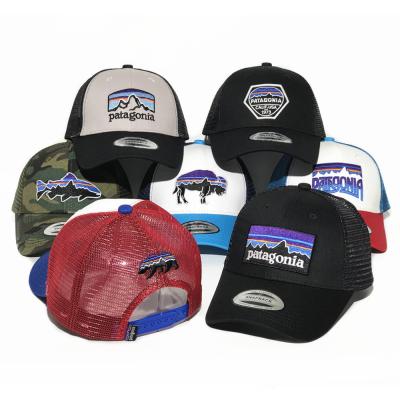 China High Quality Custom COMMON Logo Embroidery Patch Trucker Cap Hat for sale