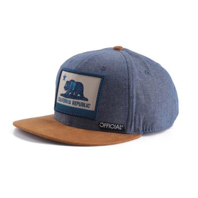 China Classic COMMON Logo Customized New Premium Applique Snapback Hat for sale