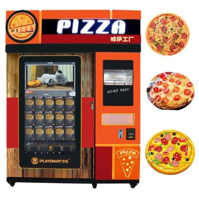 China Fully Automatic SDK Food Vending Machine Sandwich Automatic Touch Screen Multi Coin Acceptor Vending Machine for sale