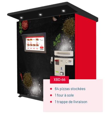 China SDK Machines Express Pizza Auto for Cartoon Pizza Vending Machine with Oven Pizza Vending Infrared Intelligent Robot for sale