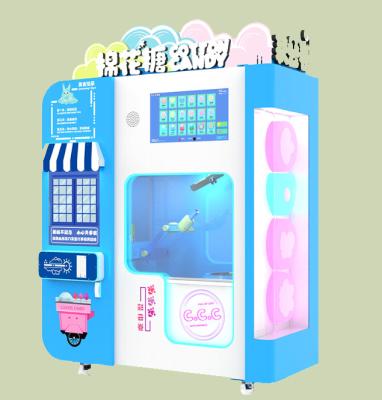 China SDK Full Auto Machine To Make Cotton Candy Diy Cotton Candy Vending Machine Fully Automatic Maker for sale