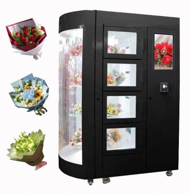 China SDK Japan Automatic Vending Machine Touch Screen Cheap Fresh Flower Vending Machine for sale