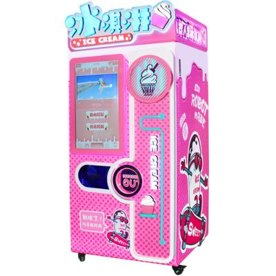 China SDK Portable Soft Ice Cream Vending Machine Vend Machine Bangladesh Soft Ice Cream Freezer Maker Diy Machine for sale