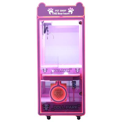 China Wholesale Japanese Coin Operated Player Mini Toy Gift Claw Crane Machine Arcade Game Cheap Kids One Alloy Metal Factory Candy for sale