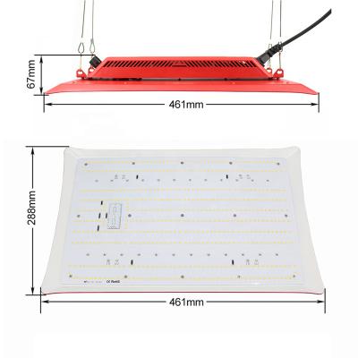 China Seed starting 200W Samsung lm301h grow light panel high performance agriculture greenhouse tent 240w IR UV grow lights for leafy greens for sale