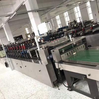 China Factory Used 800 Model Automatic Flat Bottom Bag Making Machine Pouch Making Machine for sale