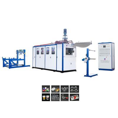 China YC-660 China factory automatic PE plastic disposable pp thermoforming cup making machine for sale