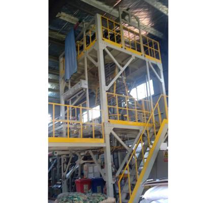 China Factory Power 1200mm High Output Safeguard Model Used Three Layers PE Film Blowing Machine for sale