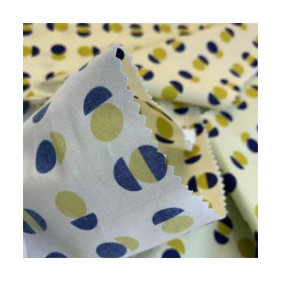 China Customized Sustainable Fusible Memory Fusible Yarn Dyed 100% Cotton Poplin Fabric For Trousers&Garment for sale