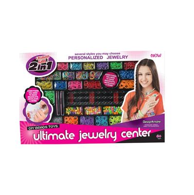 China best girl toy personalize plastic jewelry and bead set toy AH091489 beads play for sale