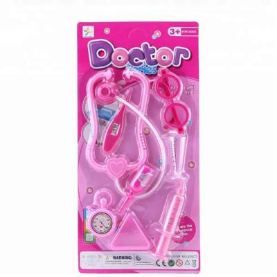 China Doctor Pretend Play Pink For Pretend And Play Doctor Set Mini Toy Doctor Game Set For Kids Ages 3+ for sale